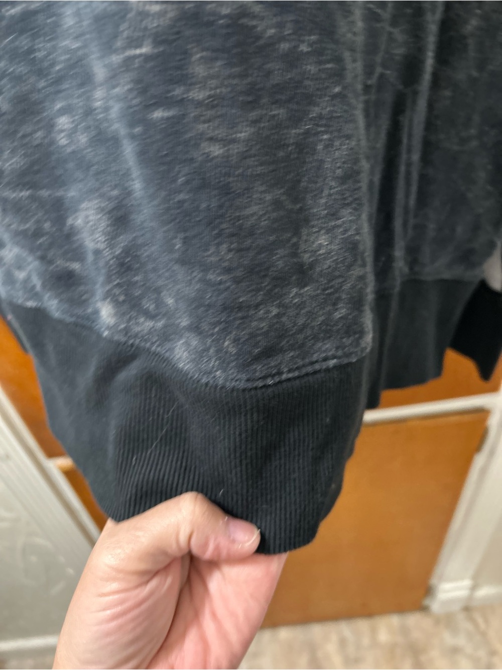 LuLaRoe Black Mineral-Washed Hallow queen
Sweatshirt - Picture 4 of 5